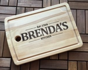 personalised cutting board